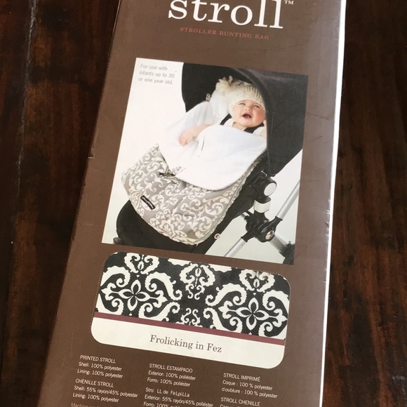 ON SALE TODAY! Petunia Pickle Bottom Bunting Bag stroll Frolicking in Fez - Picture 4 of 6